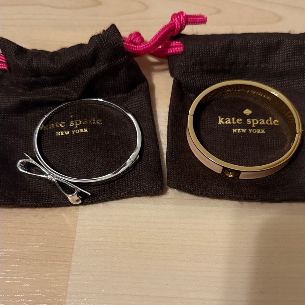 Kate Spade Gold and Silver Bangle bundle